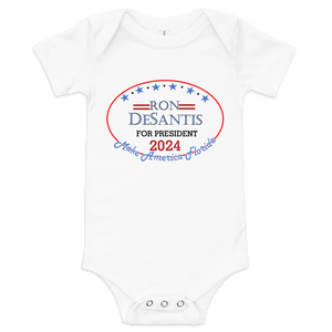 Baby onesie Ron Desantis for President Cotton