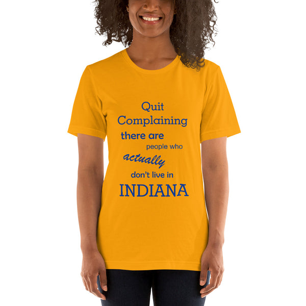 Live in Indiana Unisex Shirt