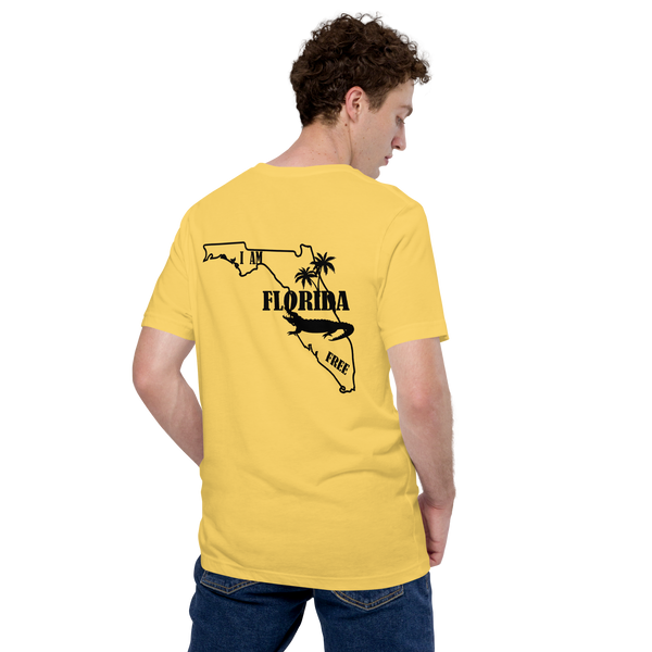 I am Florida free, Unisex t-shirt, Florida state pride