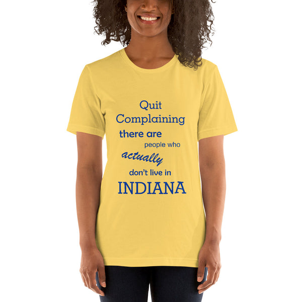 Live in Indiana Unisex Shirt