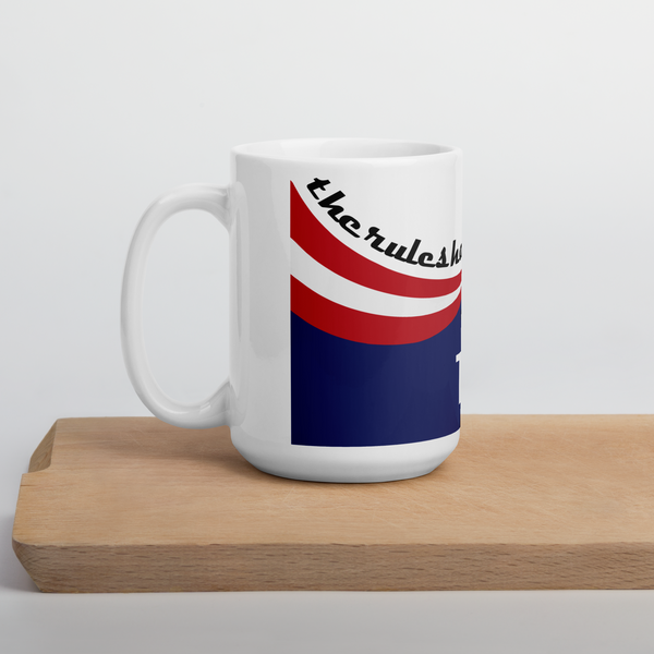 White mug, Trump election 2024, The rules have changed, coffee and tea mug